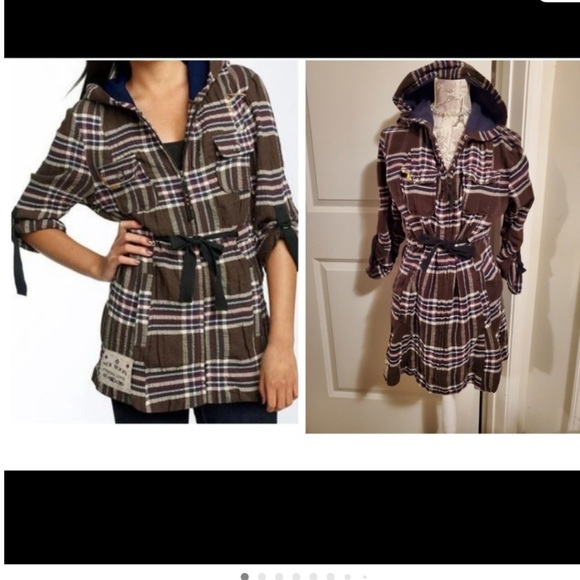 Twilight New Moon Eternal Love Plaid Jacket Nordstrom Med Bella Swan - Picture 3 of 16